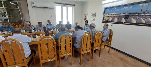 جلسه هماهنگی دفاتر زیارتی استان بوشهر مجری ثبت نام عمره مفرده ۱۴۰۳ برگزار گردید